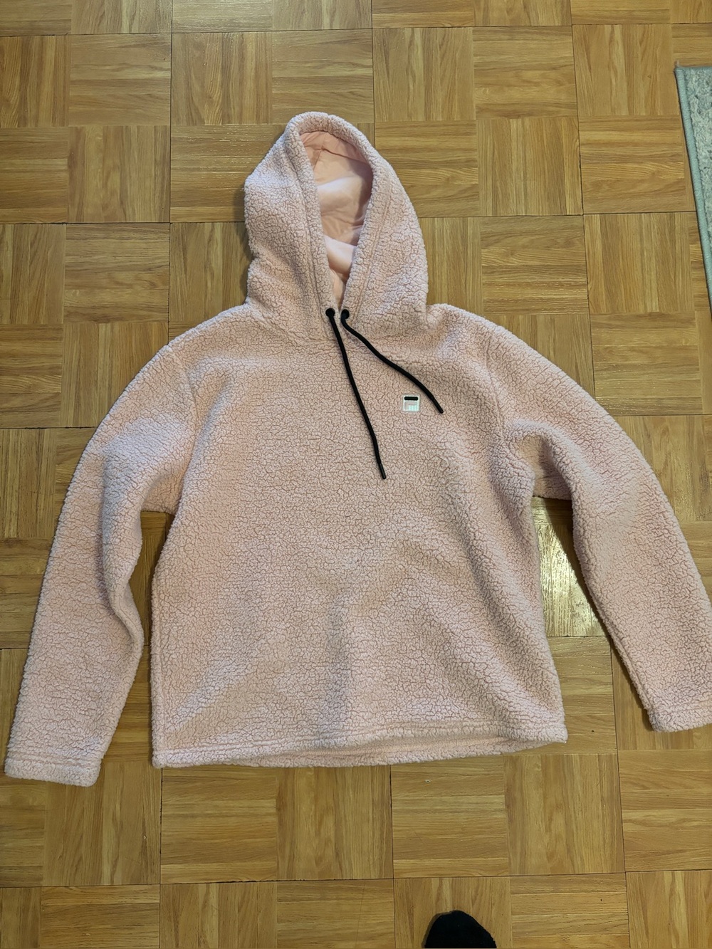 Fila fluffy pink sweater size L